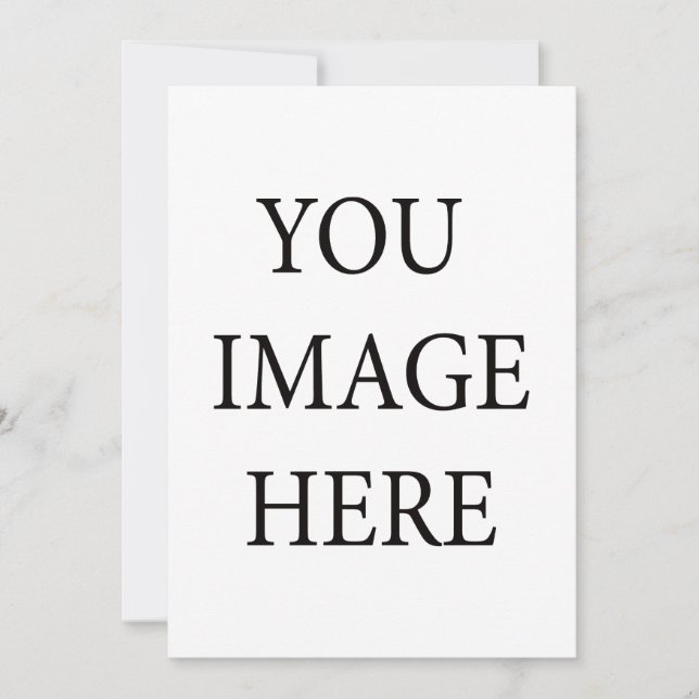 Créez Votre Propre Carte d'Invitation (Devant)