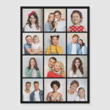 Créez Votre Propre Carte Magnétique Collage De 12 