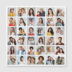 Créez Votre Propre Carte Magnétique Collage Photo 