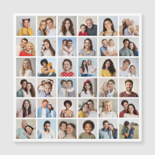 Créez Votre Propre Carte Magnétique Collage Photo 