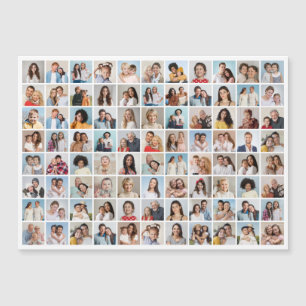 Créez votre propre carte magnétique de collage pho