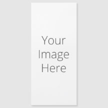 Créez votre propre carte magnétique légère 4"x9" p