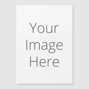 Créez votre propre carte magnétique légère 5 po x