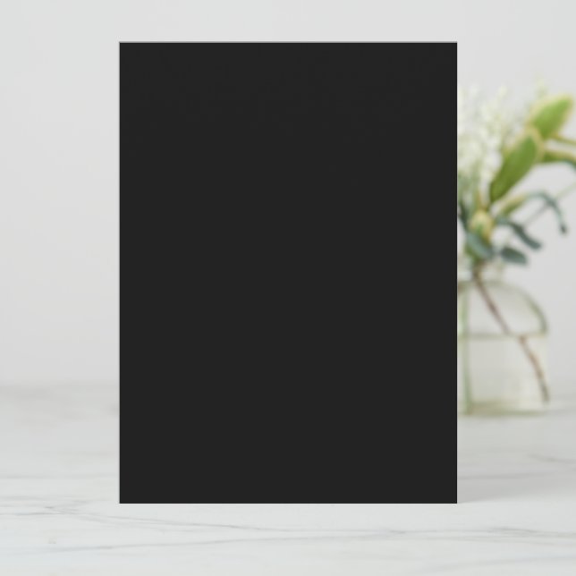 Créez votre propre carte noire personnalisée (Debout devant)