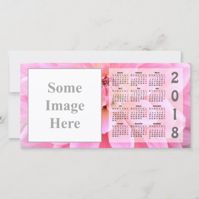 Créez votre propre Carte photo de calendrier 2018 (Devant)