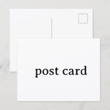 Créez votre propre carte postale à conception simp