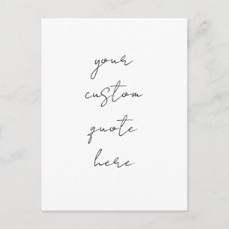 Créez votre propre carte postale de citation