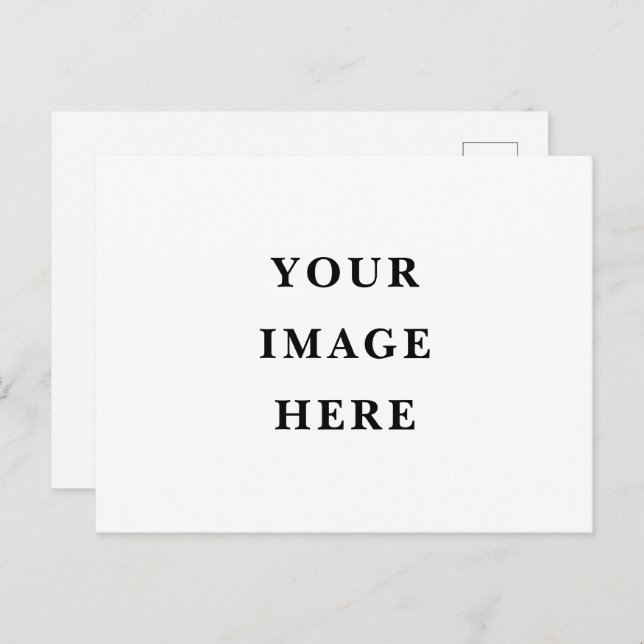 Créez votre propre carte postale de vacances (Devant / Derrière)