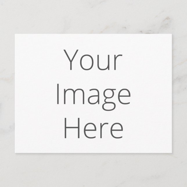 Créez votre propre carte postale personnalisée (Devant)