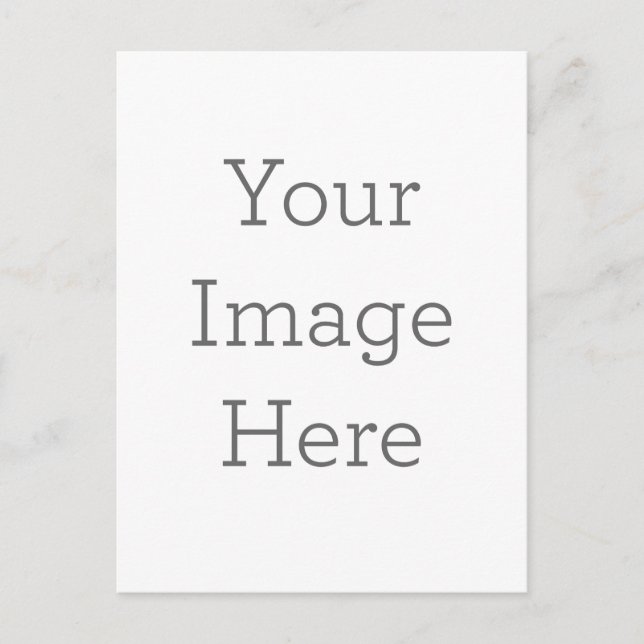 Créez votre propre carte postale verticale (Devant)