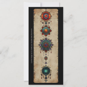 Créez votre propre carte Signet Magique Mandalas