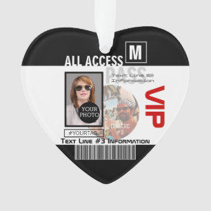 Créez votre propre carte VIP Pass 8 façons de pers