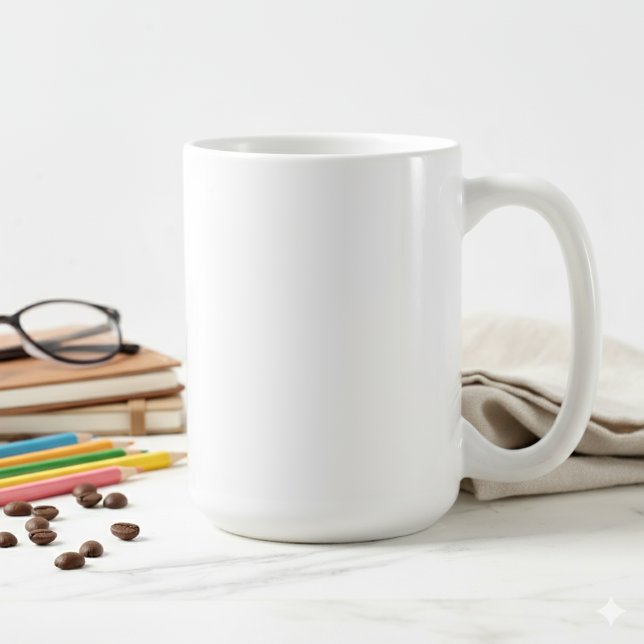 Créez votre propre design 15oz de café Mug (Créateur téléchargé)