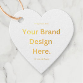 Créez votre propre étiquette de faveur en feuille 