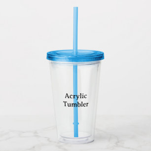 Créez votre propre gobelet en acrylique transparen