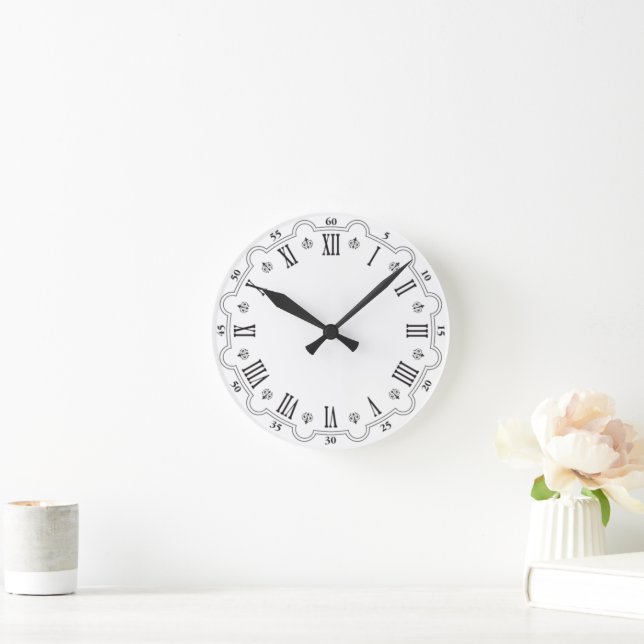 Créez votre propre horloge murale de 8 pouces Pers (Maison)