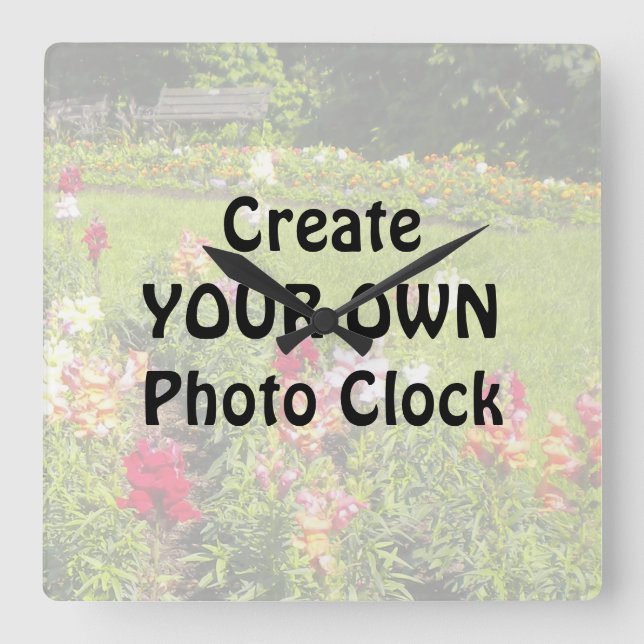 Créez votre propre horloge photo (Recto)