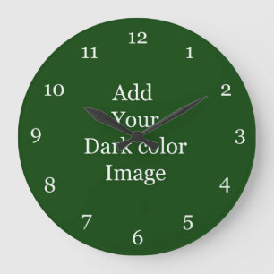 Créez votre propre horloge photo. Ajouter votre p
