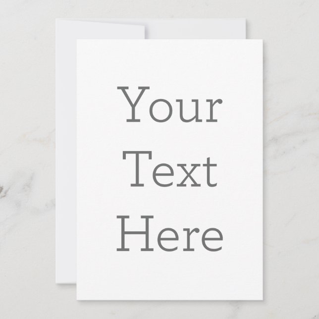 Créez votre propre invitation de texte (Devant)