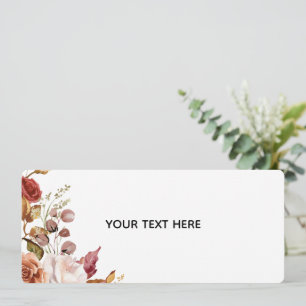 Créez Votre Propre Invitation Florale