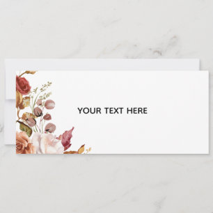 Créez Votre Propre Invitation Florale