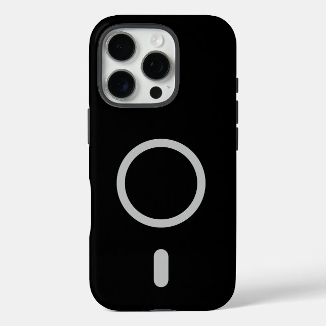 Créez votre propre iPhone Back Coque couleur noire (Verso)