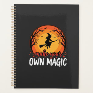Créez Votre Propre Magie Sorcière Halloween Design