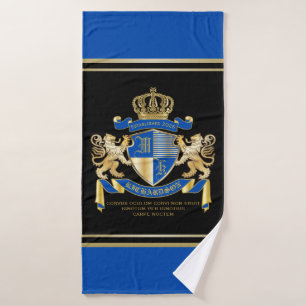 Créez votre propre manteau d'emblème bleu de lio