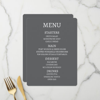 Créez Votre Propre Menu Personnalisé