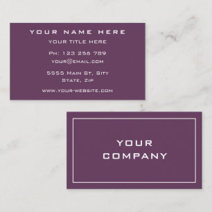 Créez votre propre modèle de carte de visite promo