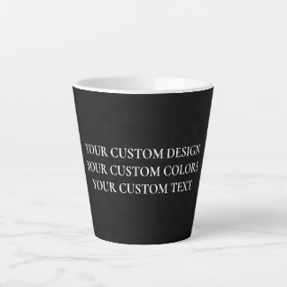 Créez votre propre Mug Latte Personnalisé