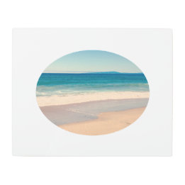 Créez votre propre photo encadrée horizontale oval