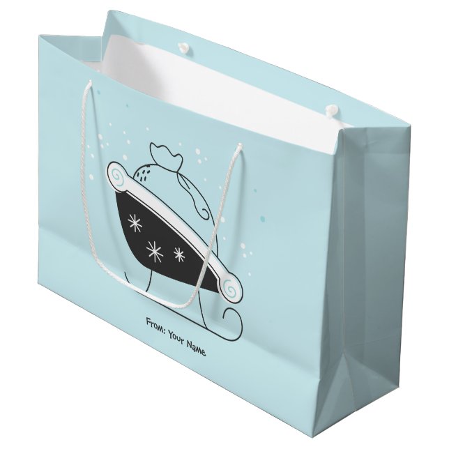Créez votre propre sac à bascule Père Noël Noël (Devant Angle)