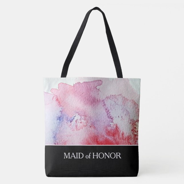 Créez votre propre sac peint à la main de mariage (Devant)