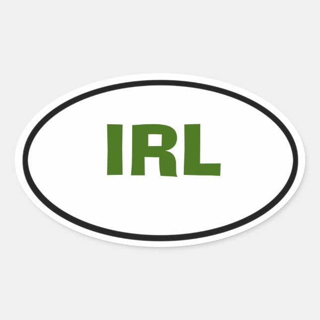 Créez Votre Propre Sticker Oval Zazzle Avec Une Bo (Devant)
