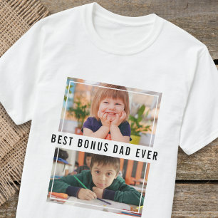 Créez Votre Propre T-Shirt 2 Photos Meilleur Papa