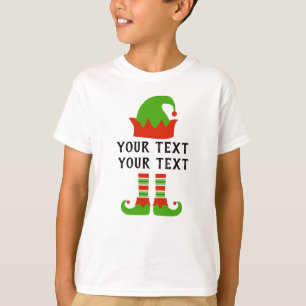 Créez votre propre T-shirt elfe de Noël amusant