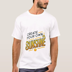 Créez votre propre T-shirt Sunshine - Poste minima