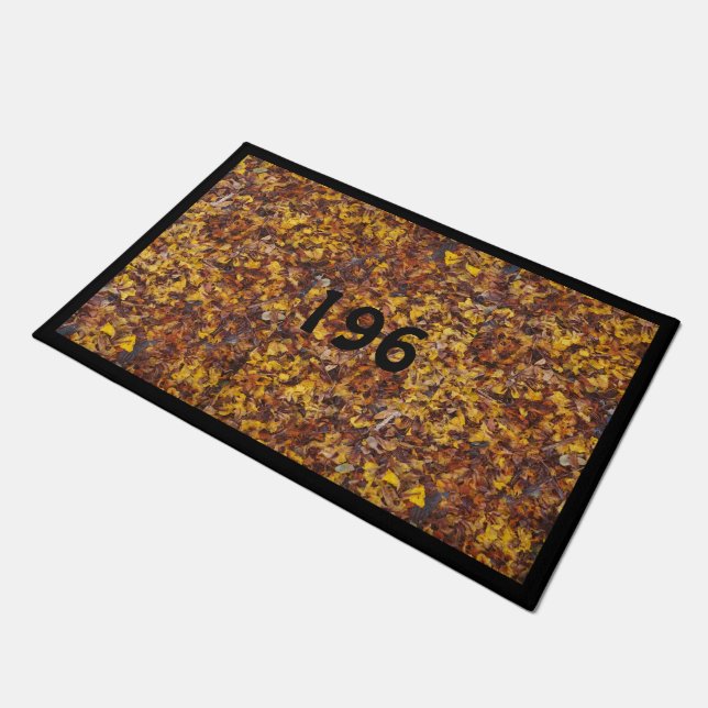 Créez votre propre tapis de porte avec le numéro (Incliné)