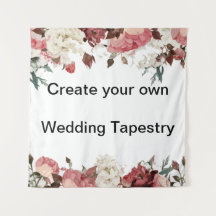 Créez votre propre - Tapisserie de mariage
