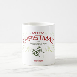 Créez votre propre tasse de Noël de famille de Noë