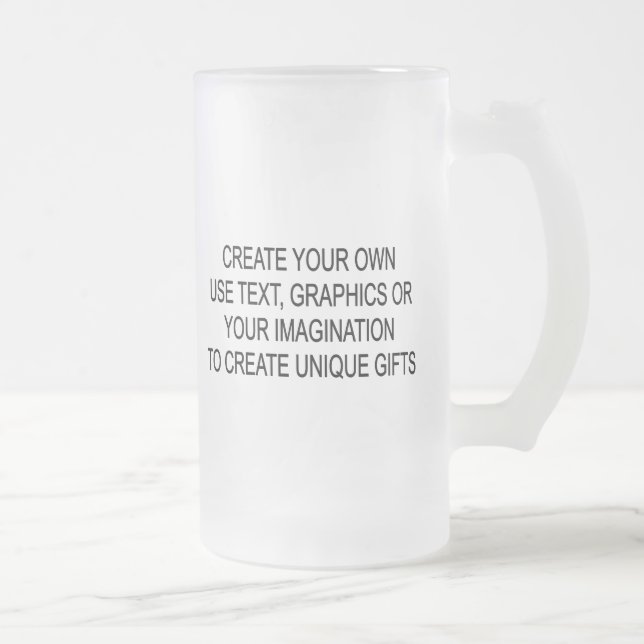 Créez votre propre tasse en verre givré (Droit)