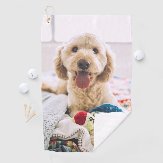 Créez votre | Serviette de golf Photo pour animaux (En situation)