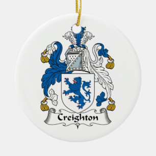 Creighton Familienwappen Keramik Ornament
