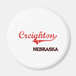 Creighton Nebraska Stadt-Klassiker Magnet