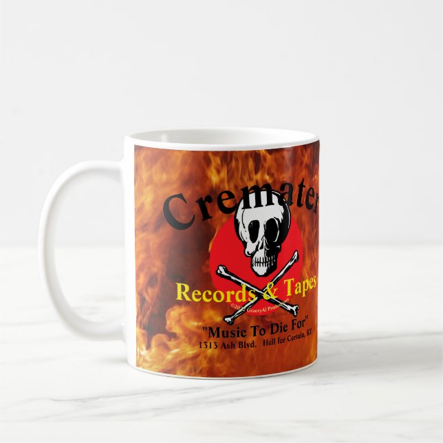 Cremateur-Platten Kaffeetasse (Links)
