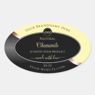Crème Black Wavy Rose Gold avec Étiquette de produ