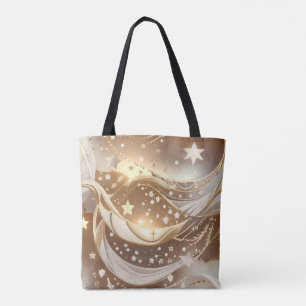 Creme Blassgold Mond Zeitlose Eleganz Tasche