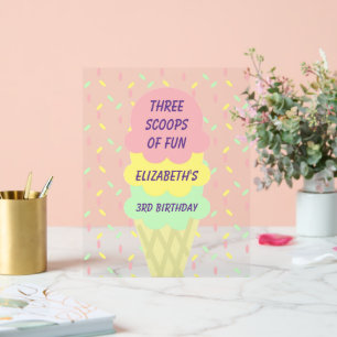 Crème de glace 3e anniversaire