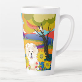 CREME DER CROP Cream Chow Latte Tasse